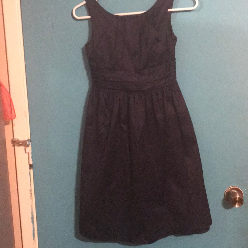 Navy Flower Girl Dress